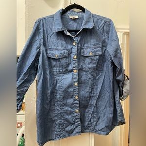 Charter Club Denim button down shirt